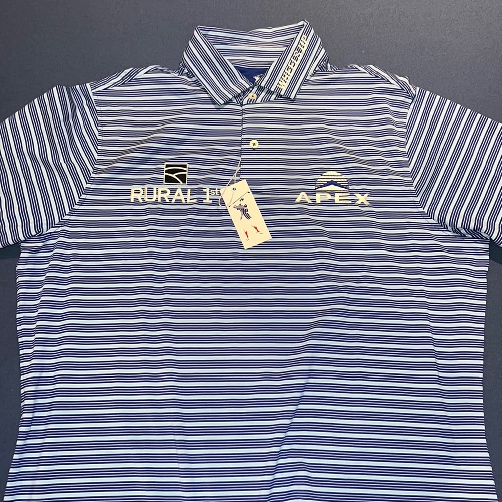 Fairway & Greene men’s PGA Tour player polo. Only given to players on PGA size L